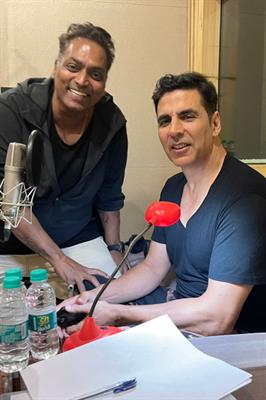 Super Star Akshay Kumar bestowed his voice to Dehati Disco!