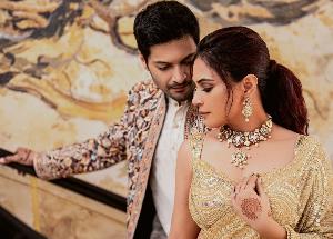 Richa Chadha and Ali Fazal look regal as they host their Delhi cocktail and reception