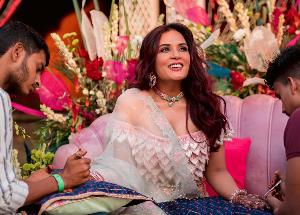 Richa Chadha and Ali Fazal look love struck in these new intimate moments from their Sangeet and Mehendi