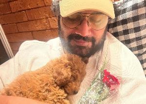 Sharad Kelkar welcomes a furry friend to the family