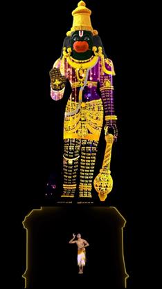 Prime Minister Shri Narendra Modi inaugurates 55 -foot holographic Hanuman statue