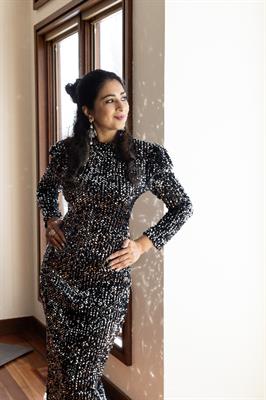 Indian-American fashion designer Anjali Phougat received the Times Under 40 Achievers Award