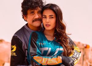Sonal Chauhan persists and completes the action sequences in her film, The Ghost opposite Nagarjuna