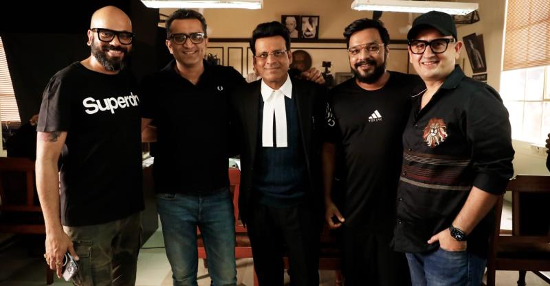 It’s a wrap for Bhanushali Studios Ltd, Zee Studios & Suparn S Varma’s hard-hitting courtroom drama starring Manoj Bajpayee directed by Apoorv Singh Karki