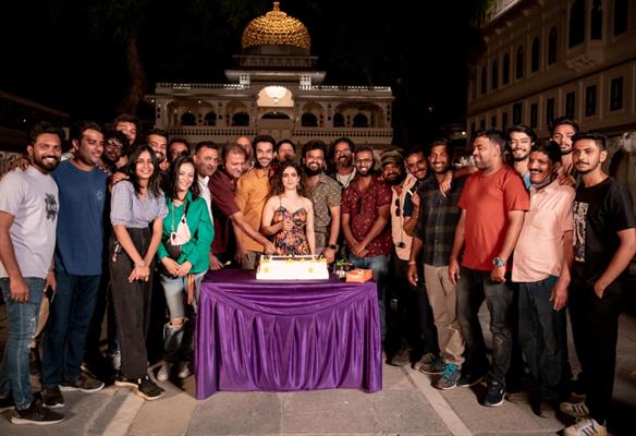 It's a wrap for Bhushan Kumar and Dil Raju's suspense thriller HIT - The First Case starring Rajkummar Rao and Sanya Malhotra