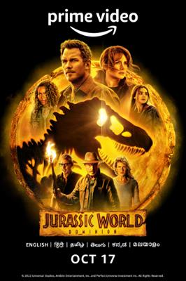 Jurassic World Dominion to premiere exclusively on Prime Video starting October 17