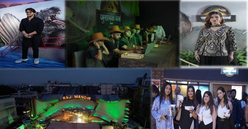 Jurassic World: Rebirth: Roars in Jaipur with a historic Hindi Premiere at Raj Mandir 