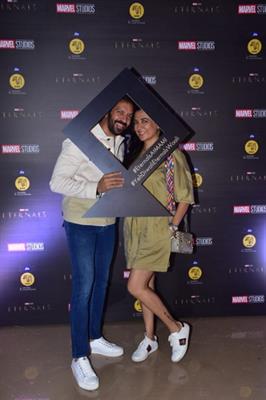 Eternals red carpet premiere: Kubra Sait, Kabir Khan, Mini Mathur dazzle