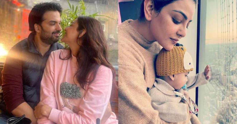 Kajal Aggarwal holidays in Taiwan with husband Gautam Kitchlu and son Neil