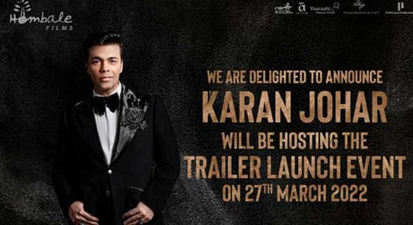 KGF: Chapter 2 : Sanjay Dutt & Raveena Tandon to attend mega trailer launch event to be hosted by Karan Johar  