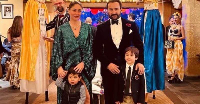 Kareena Kapoor Khan glows in a high-slit dress as she shares New Year pictures with family