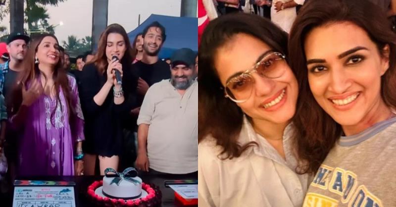 Do Patti: Kriti Sanon wraps the shooting of her debut production co-starring Kajol