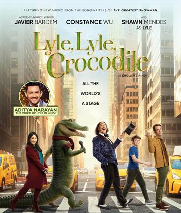 Shawn Mendes’ singing crocodile finds his Hindi voice in Singer Aditya Narayan for Lyle, Lyle, Crocodile