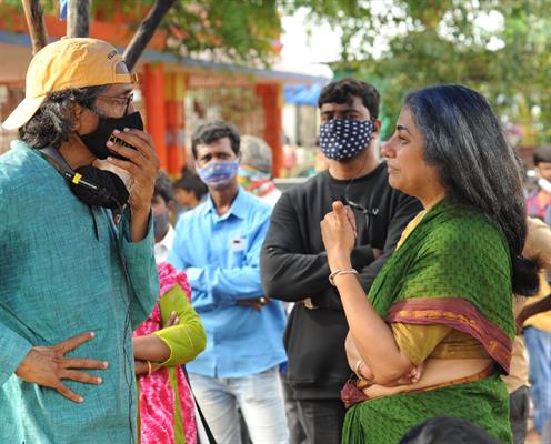 Suhasini Maniratnam while speaking about the director's courage to bring an interesting character in Modern Love Hyderabad