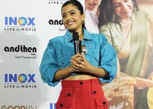 Rashmika Mandanna visits capital city Delhi to promote her big release ‘GOODBYE’!