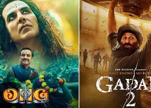 Gadar 2, OMG 2 day 1 box office collections: Sunny Deol starrer roars, Akshay Kumar starrer is decent, details inside