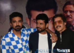 Saqib Saleem and Jimmy Shergill come together to wish Vineet Kumar Singh the best for Rangbaaz Darr Ki Rajneeti