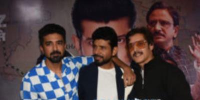 Original Rangbaaz heroes, Saqib Saleem and Jimmy Shergill come together to wish Vineet Kumar Singh the best for the latest season of the franchise, Rangbaaz – Darr Ki Rajneeti