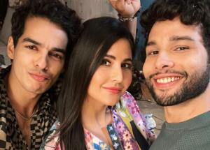 Watch the prettiest Ghost Katrina Kaif troubling the boys Siddhant Chaturvedi, and Ishaan in this new video of the upcoming horror comedy Phone Bhoot