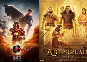 Adipurush v/s The Flash : will Batman, Supergirl beat Prabhas as Lord Rama at Indian box office. 