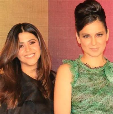 Kangana Ranaut and Ekta Kapoor coming together