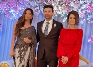 Sangram Singh-Payal Rohatgi welcome life as man and wife in Mumbai with a cosy their wedding reception