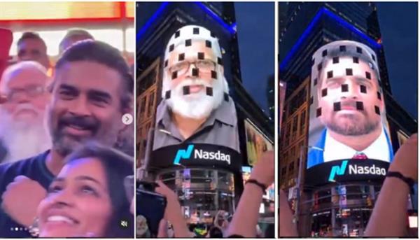 R Madhavan’s Rocketry: The Nambi Effect takes over the world’s largest billboard at Times Square!