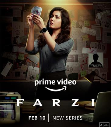 Prime Video unveils an interesting character video of Raashii Khanna from Farzi