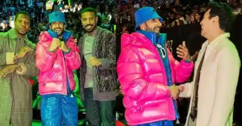 Ranveer Singh attends NBA Game in Salt Lake City 