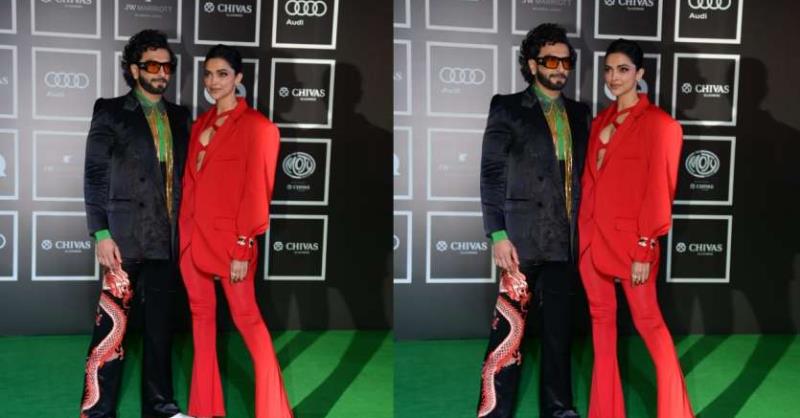 Ranveer Singh and Deepika Padukone attended GQ Awards 2022