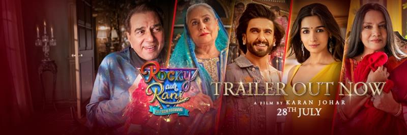 Rocky aur Rani Kii Prem Kahaani trailer: Ranveer Singh and Alia Bhatt’s chemistry, Karan Johar’s signature grandeur in a family entertainer with a switch
