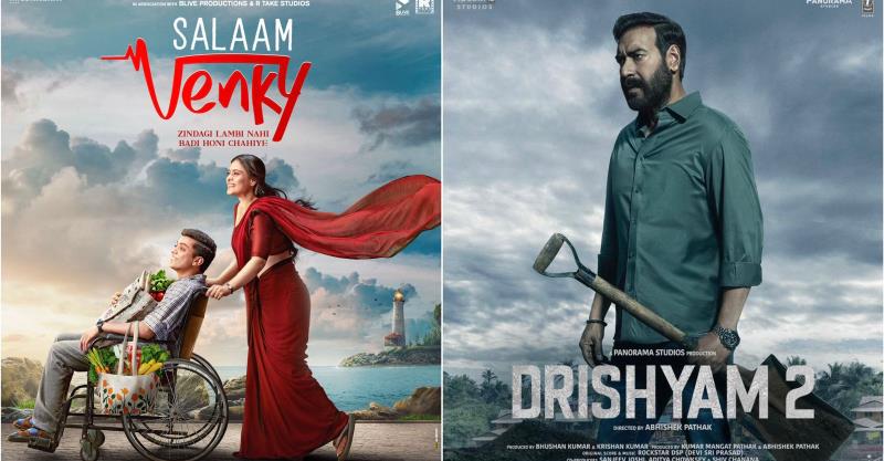 Kajol's SALAAM VENKY Trailer to be attached with DRISHYAM2