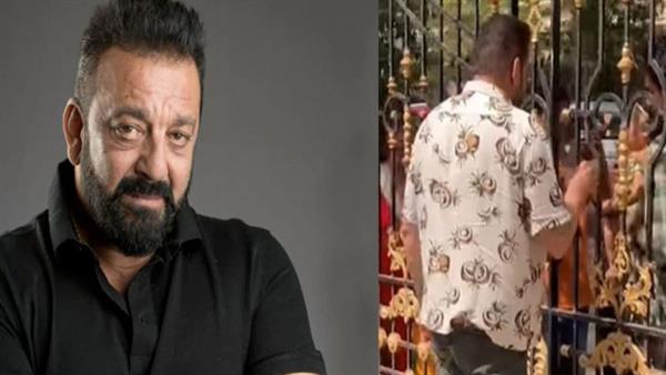 Sanjay Dutt had a fan moment when a fan came to meet him from the outstation