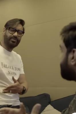 Ajay Devgn breaks the internet with a peppy rap number in his collaboration with social media influencer Yash Raj Mukhate for Runway 34