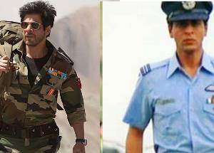 Shah Rukh Khan's deadly looks in uniforms