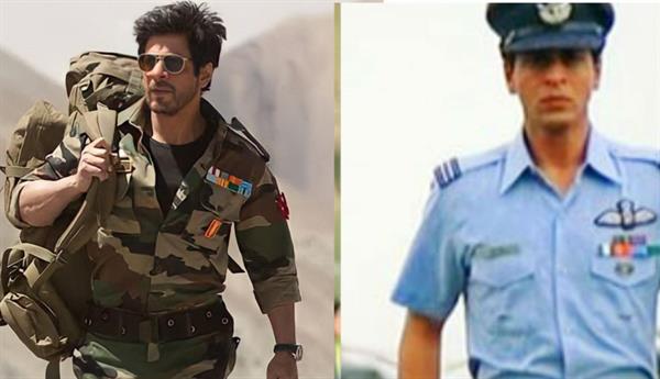 Shah Rukh Khan's deadly looks in uniforms - Cineblues.Com