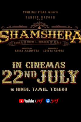 Shamshera teaser: Ranbir Kapoor, Sanajy Dutt & Vani’s dacoit saga is out with release date