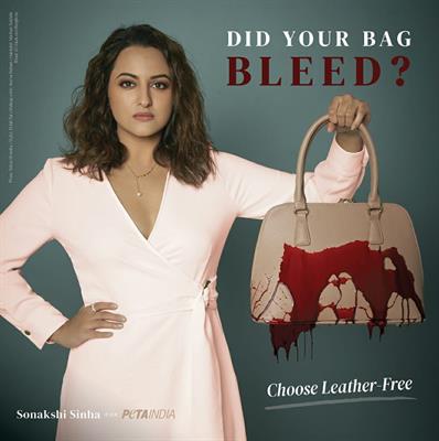 Sonakshi Sinha’s ‘Bloody’ PETA India Campaign Blasts the Most Polluting Material – Leather