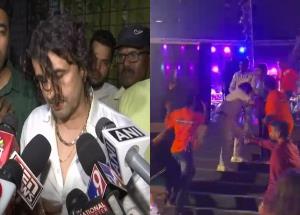 Sonu Nigam and his team attacked at a concert
