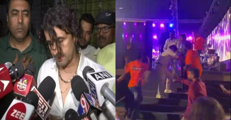 Sonu Nigam and his team attacked at a concert