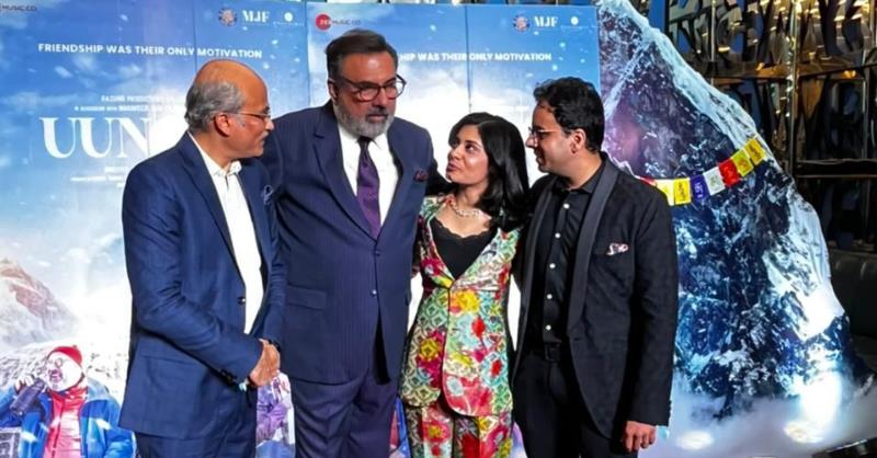 Over 500 corporate bigwigs throng to watch Natasha Malpani Oswal's Uunchai celebratory screening