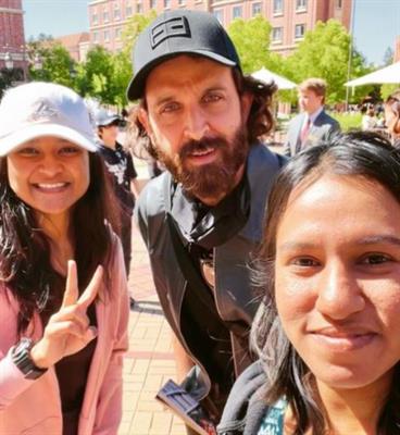 The Hrithik Roshan fever hits USC campus