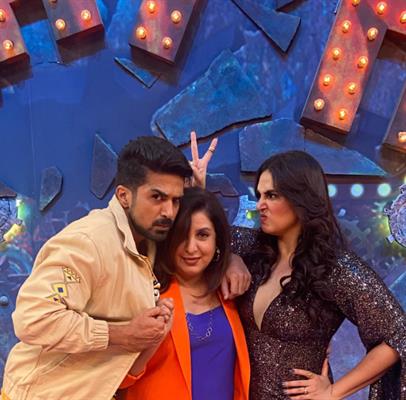 The Khatra Khatra Show Here’s what Saqib Saleem does when boys try to hit on his sister Huma Qureshi