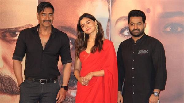 RRR: Jr NTr on sharing screen with Ajay Devgn and Alia Bhatt