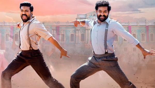 RRR mass anthem: watch Ram Charan and Jr NTR set new brotherhood goals