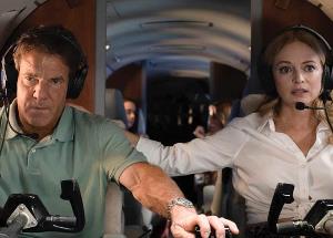 Check out the first look image featuring Dennis Quad and Heather Graham in On a Wing and a Prayer