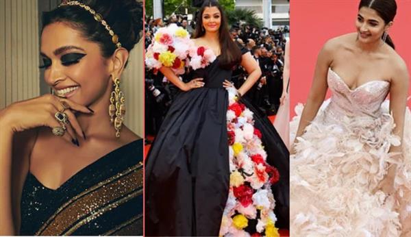 Cannes 2022 : Deepika Padukone, Aishwarya Rai and ohers in their stunning outfits