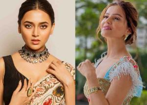 Tejasswi Prakash, Rubina Dilaik and others flaunting their stylish saree looks 