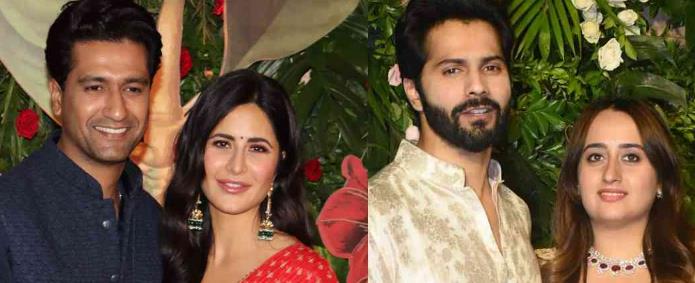 Vicky Kaushal, Katrina Kaif, Varun Dhawan and other celebs attend Ramesh Taurani's Diwali party