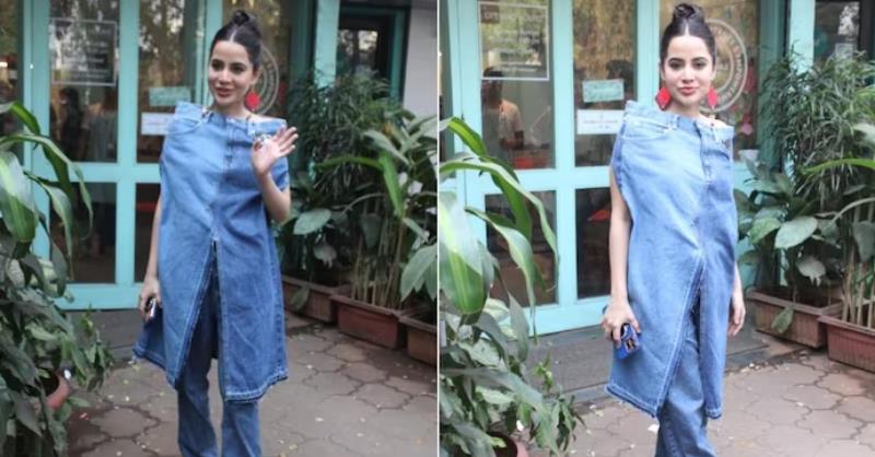 Uorfi Javed flaunts her quirky outfit